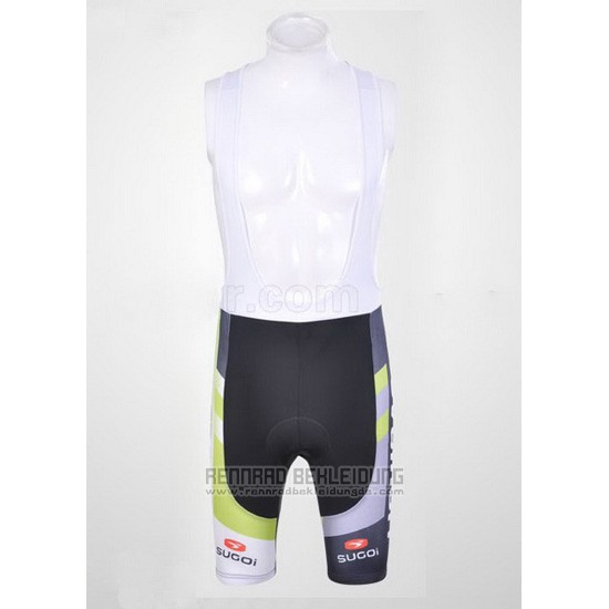 2011 Fahrradbekleidung Liquigas Cannondale Shwarz und Grun Trikot Kurzarm und Tragerhose - zum Schließen ins Bild klicken